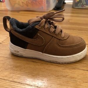 Toddler Nike AF1 Carharrt shoes